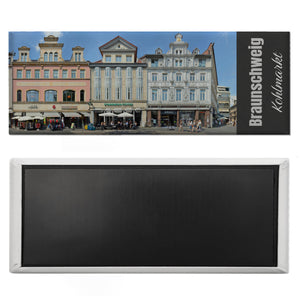 streetline Braunschweig Kohlmarkt Panorama Souvenir Magnet