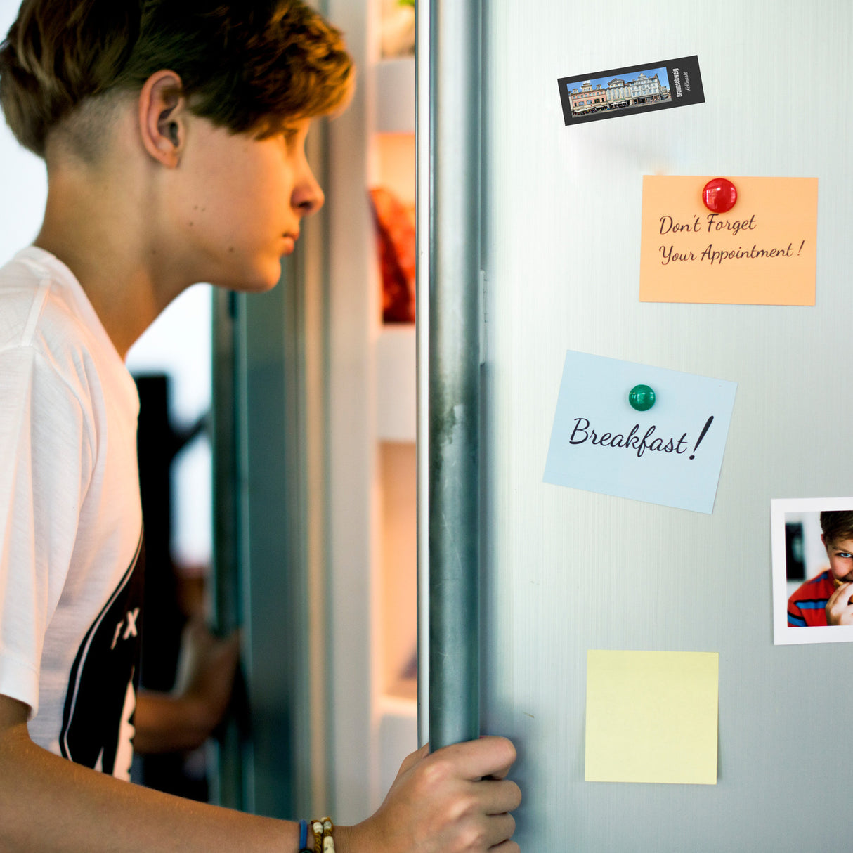 streetline Braunschweig Kohlmarkt Panorama Souvenir Magnet