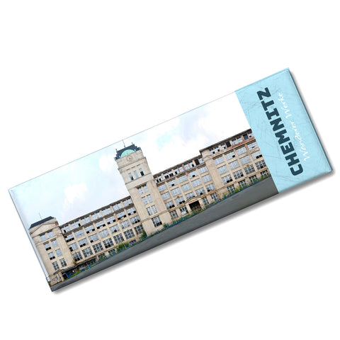streetline Chemnitz Wanderer Werke Panorama Souvenir Magnet