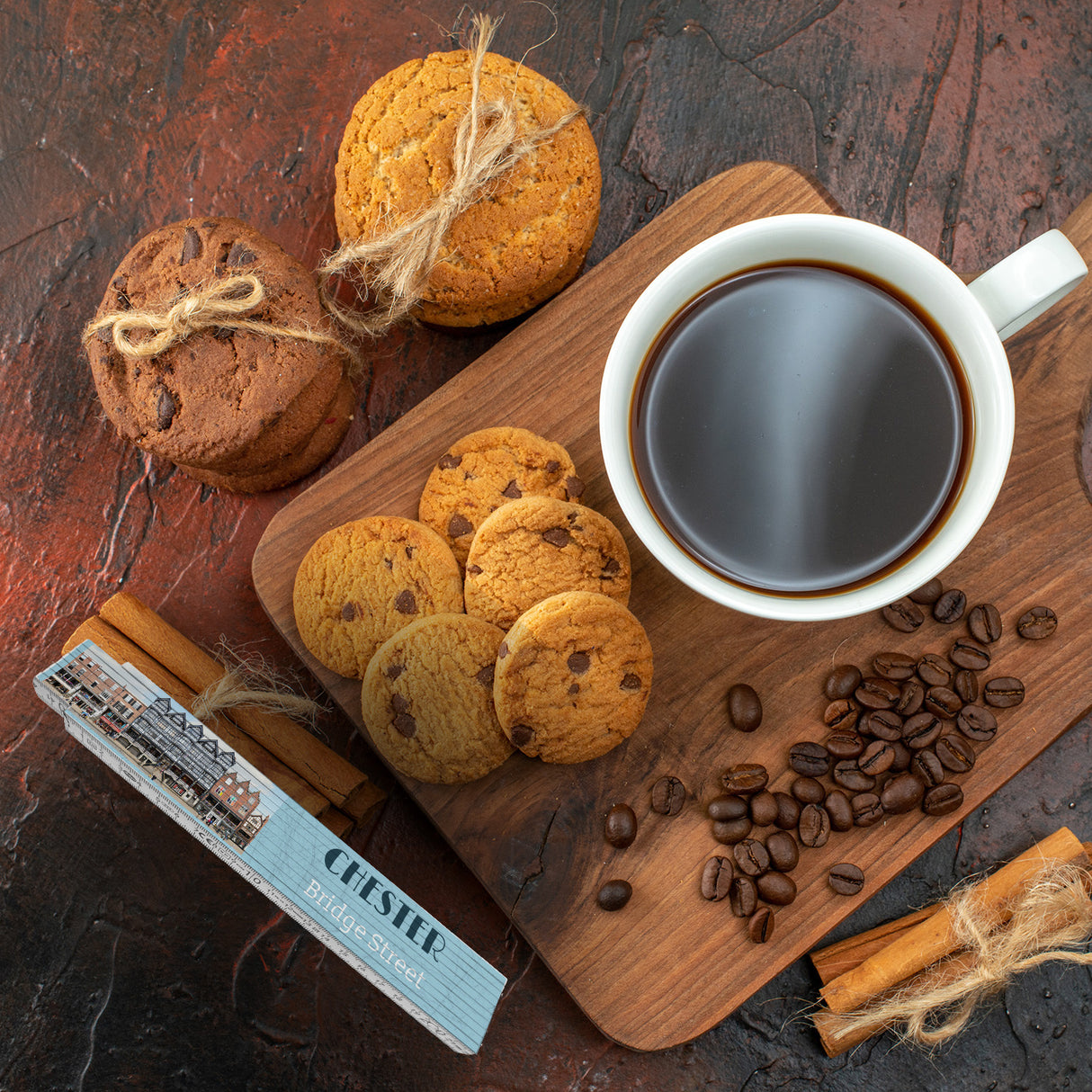 streetline CHESTER Bridge Street Meterstab aus Holz