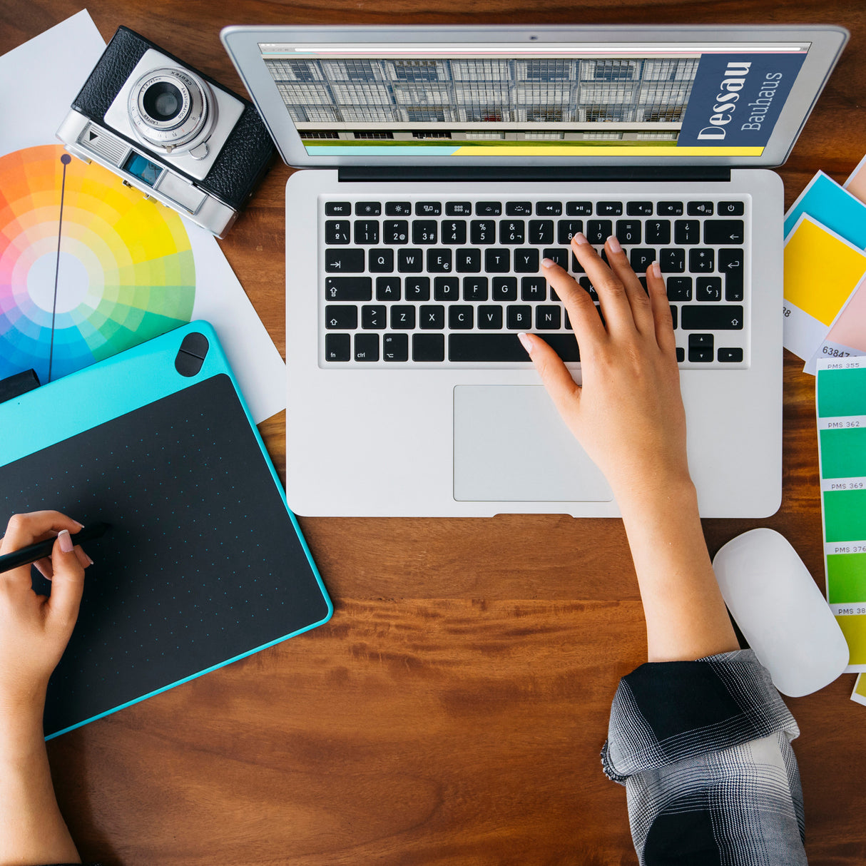 streetline Dessau Bauhaus Panorama Souvenir Magnet