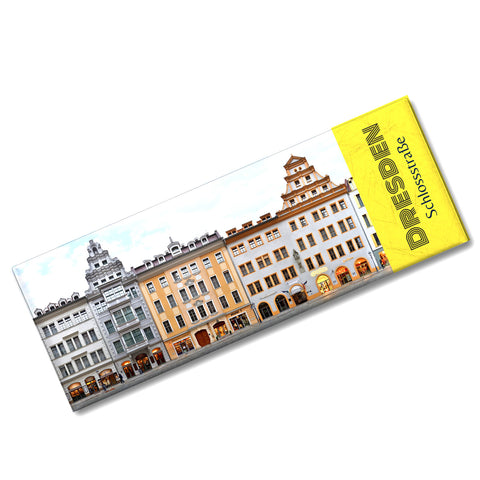 streetline Dresden Schlossstraße Panorama Souvenir Magnet