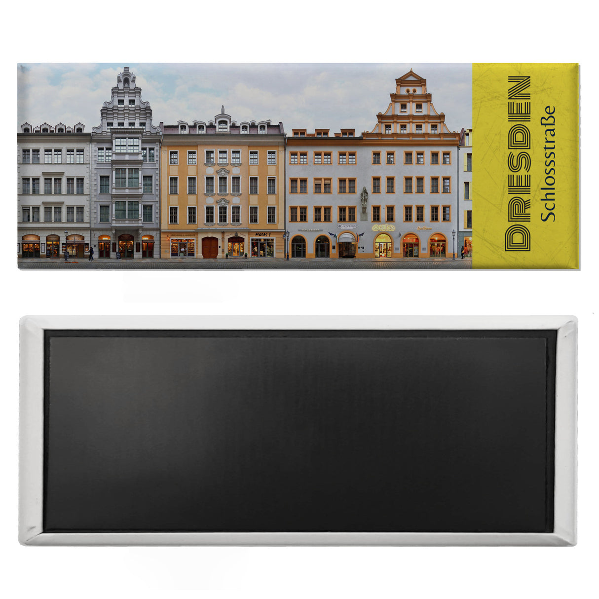 streetline Dresden Schlossstraße Panorama Souvenir Magnet