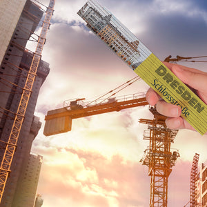 streetline Dresden Schlossstraße Meterstab aus Holz