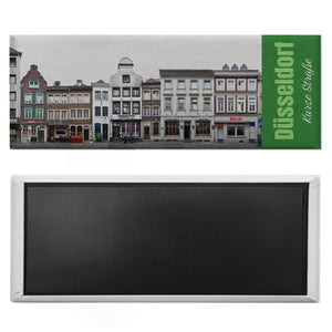 streetline Düsseldorf Kurze Straße Panorama Souvenir Magnet