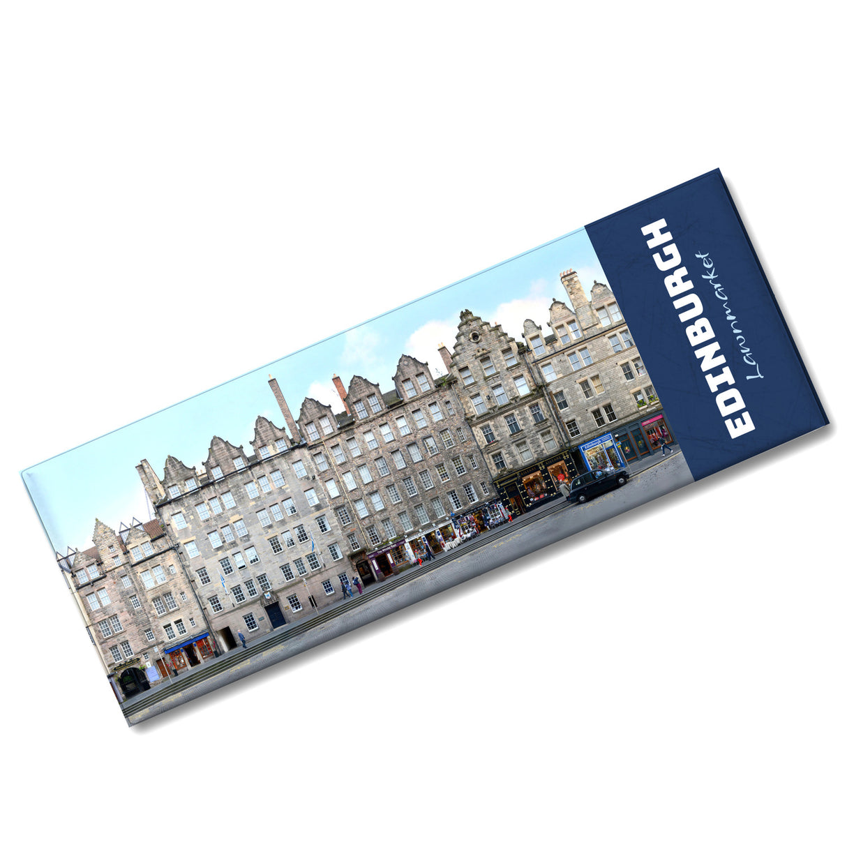 streetline Edinburgh Lawnmarket Panorama Souvenir Magnet