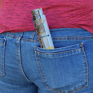 streetline ESSEN Kettwiger Straße Meterstab aus Holz