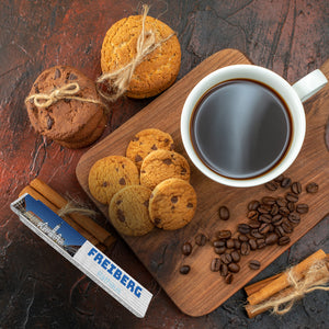 streetline Freiberg Rathaus Meterstab aus Holz