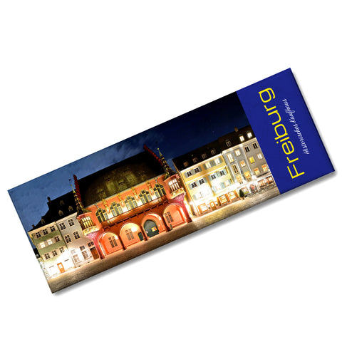 streetline Freiburg Historisches Kaufhaus Panorama Souvenir Magnet