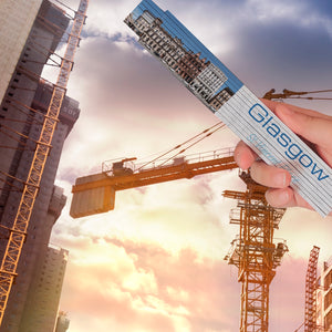 streetline Glasgow St Vincent Place Meterstab aus Holz