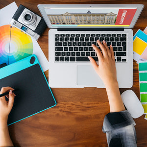 streetline Glauchau PALLA Panorama Souvenir Magnet