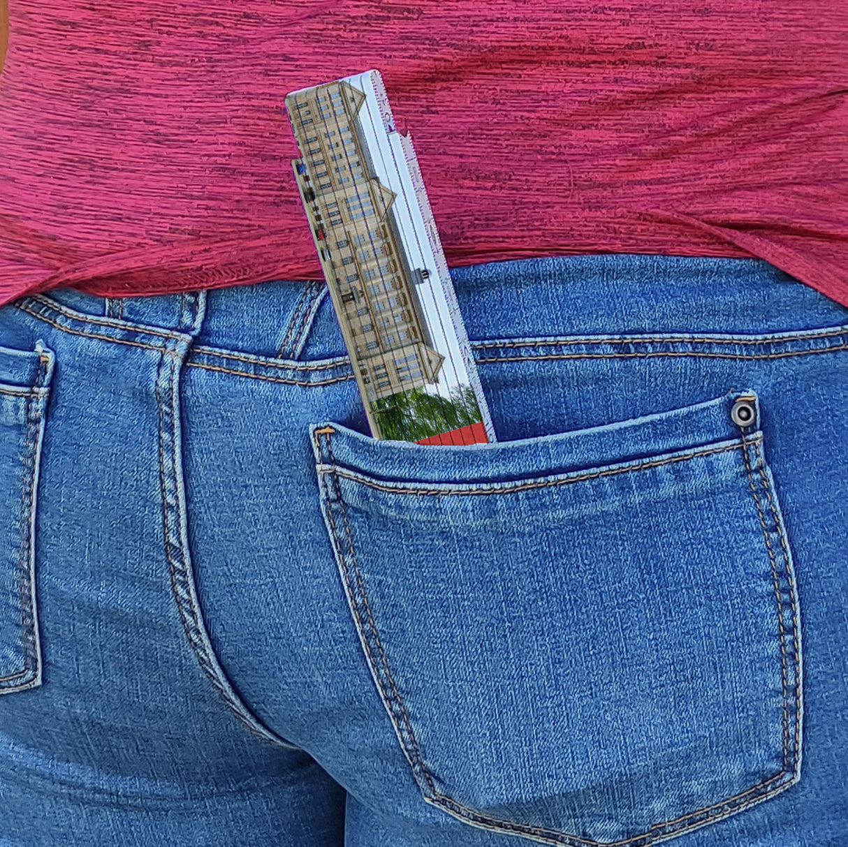 streetline Glauchau PALLA Meterstab aus Holz