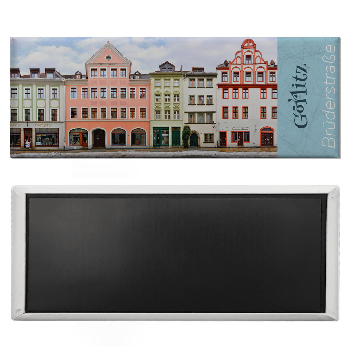 streetline Görlitz Brüderstraße Panorama Souvenir Magnet