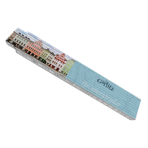 streetline Görlitz Brüderstraße Meterstab aus Holz