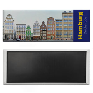 streetline Hamburg Deichstraße Panorama Souvenir Magnet