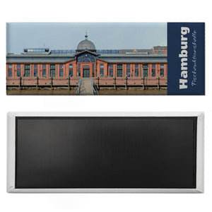 streetline Hamburg Fischauktionshalle Panorama Souvenir Magnet