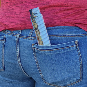 streetline Hamburg Jungfernstieg Meterstab aus Holz