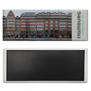 streetline Hamburg Mönckebergstraße Panorama Souvenir Magnet