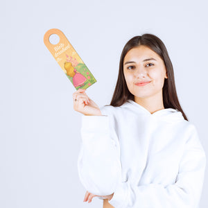 Prinzessin Schloss Bleib draußen! Komm rein! Türhänger