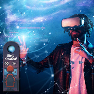 Rennen Gaming Bleib draußen! Komm rein! Türhänger