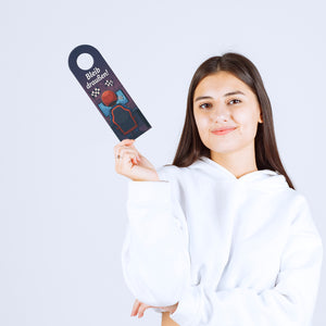 Rennen Gaming Bleib draußen! Komm rein! Türhänger