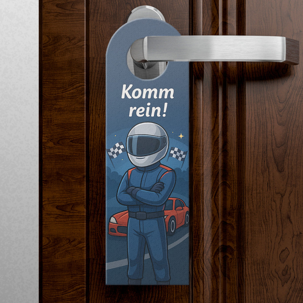 Rennen Gaming Bleib draußen! Komm rein! Türhänger