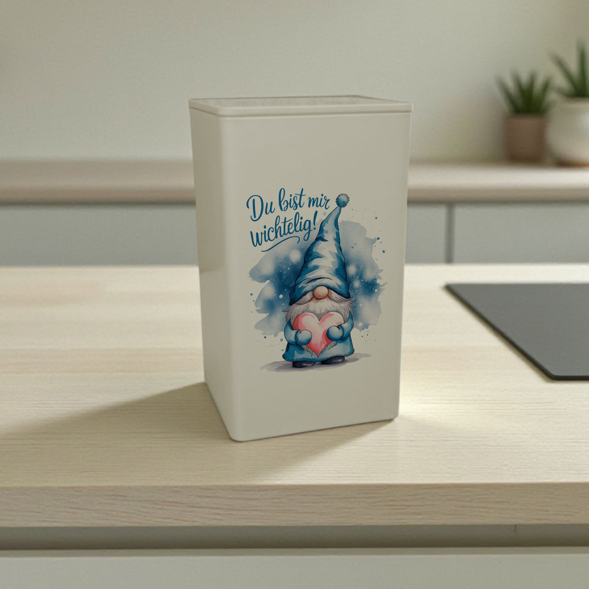 Wichtel mit Herz Dose 900ml Du bist mir wichtelig