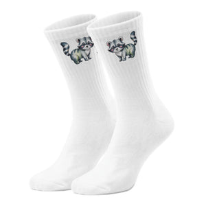 epicsocks Wilde Freunde Waschbär Socken in 37-41 im Paar