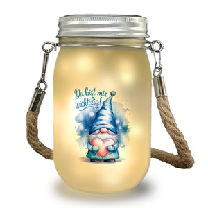 Du bist mir wichtelig! Wichtel Solarlicht