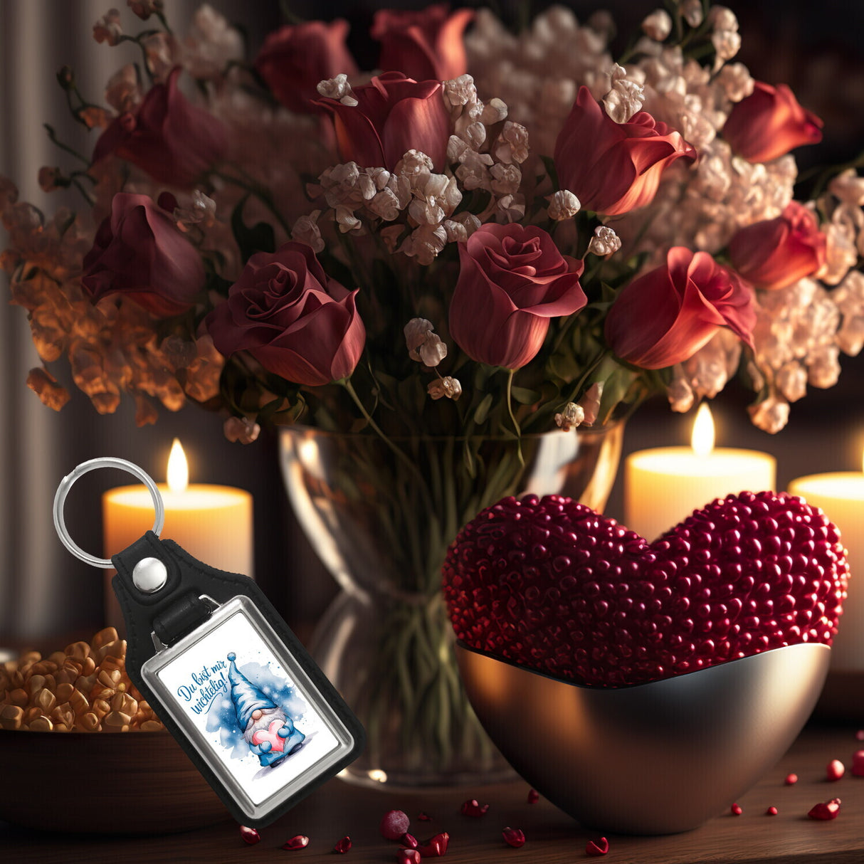 Du bist mir wichtelig! Wichtel Schlüsselanhänger