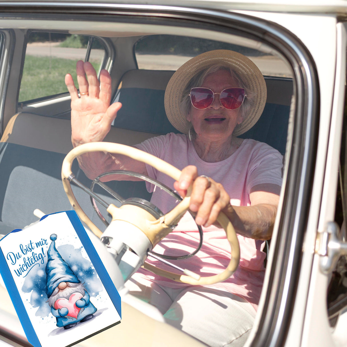 Du bist mir wichtelig! Wichtel Parkscheibe