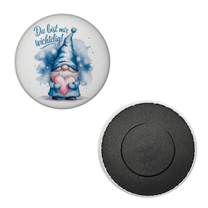 Du bist mir wichtelig! Wichtel Magnet