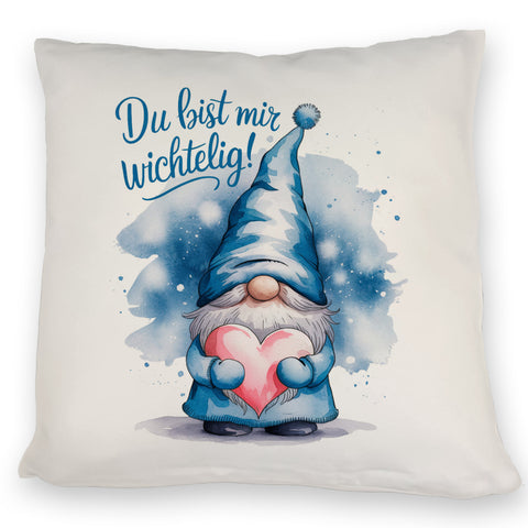 Du bist mir wichtelig! Wichtel Kissen