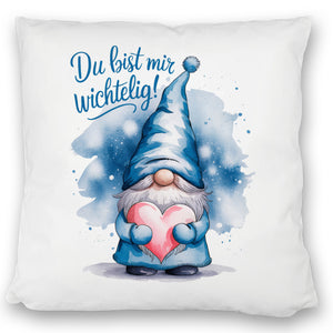 Du bist mir wichtelig! Wichtel Kissen
