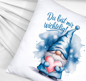 Du bist mir wichtelig! Wichtel Kissen