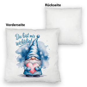 Du bist mir wichtelig! Wichtel Kissen
