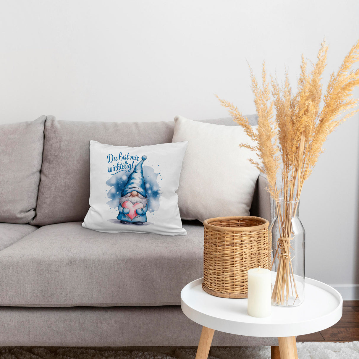 Du bist mir wichtelig! Wichtel Kissen