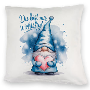 Du bist mir wichtelig! Wichtel Kissen
