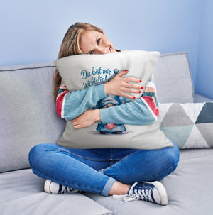 Du bist mir wichtelig! Wichtel Kissen