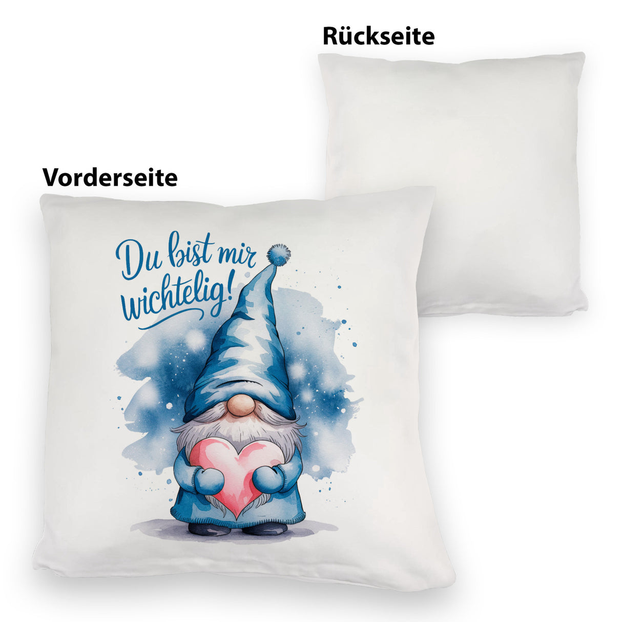 Du bist mir wichtelig! Wichtel Kissen