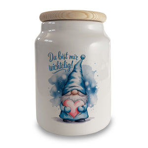 Du bist mir wichtelig! Wichtel Keksdose n