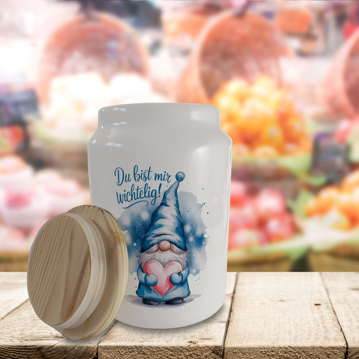 Du bist mir wichtelig! Wichtel Keksdose n