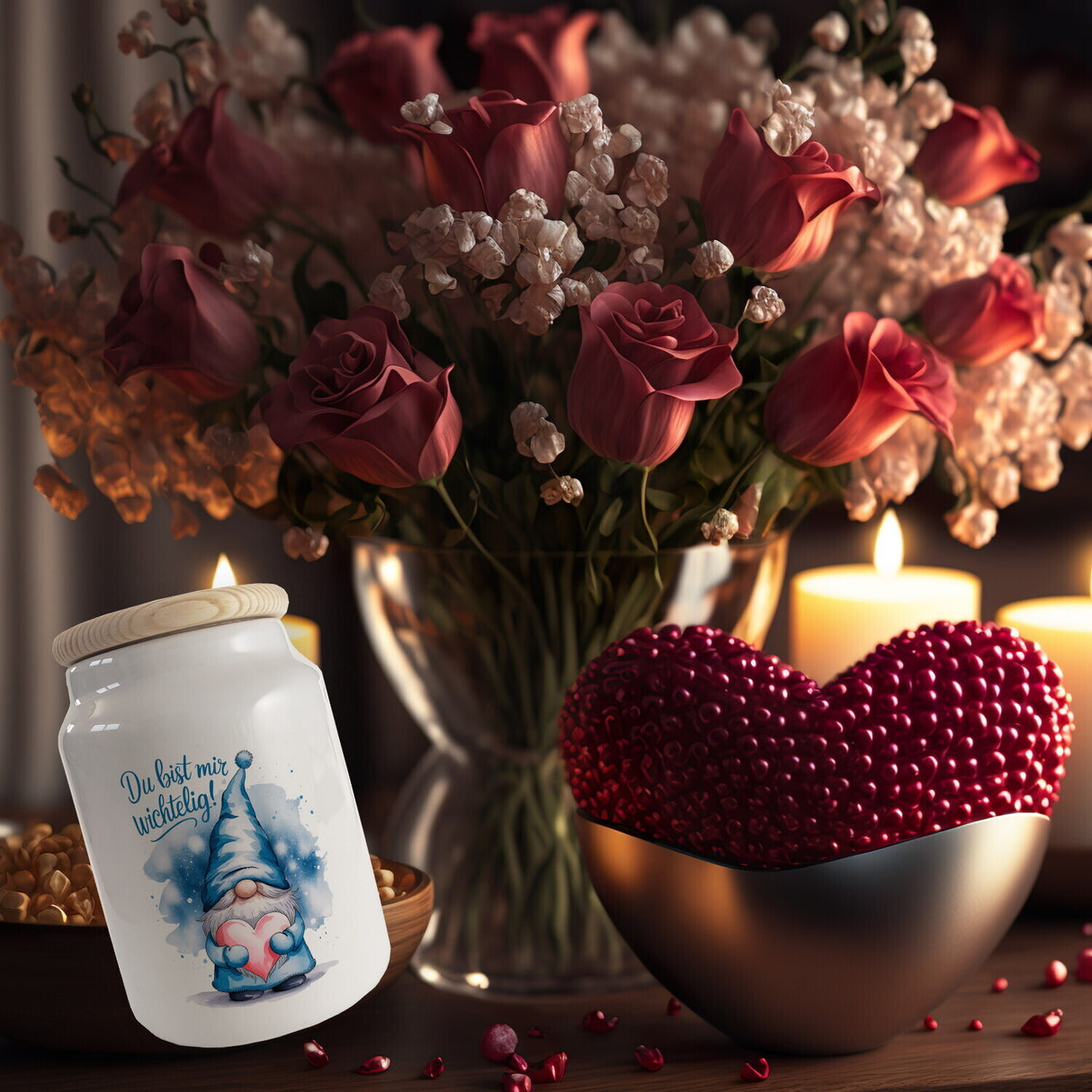 Du bist mir wichtelig! Wichtel Keksdose n