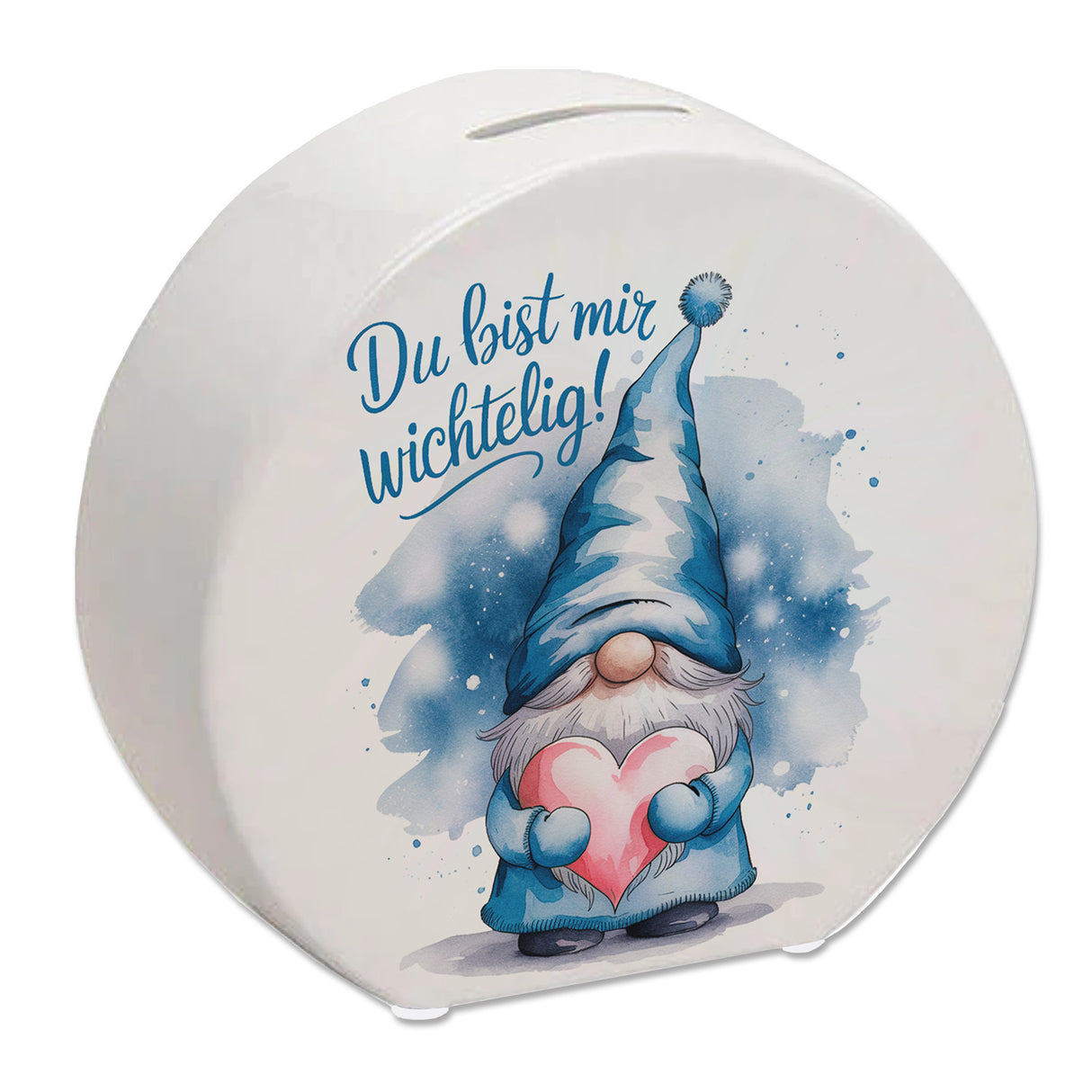 Du bist mir wichtelig! Wichtel Spardose