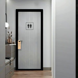 Hallo Ich bin wach Eule träumt Türhänger fürs Kinderzimmer