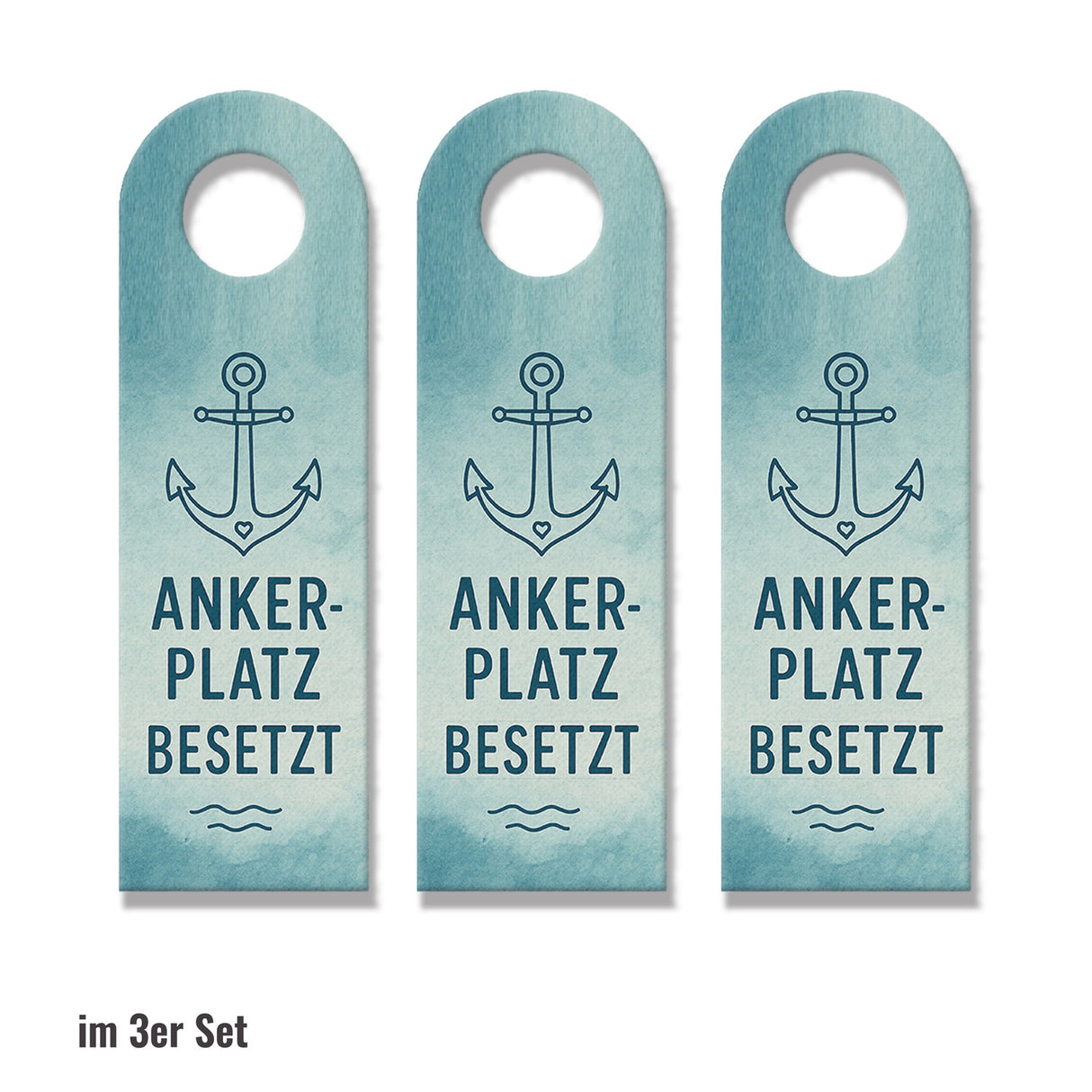 Anker maritim Türhänger Ankerplatz besetzt frei