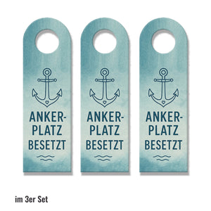 Anker maritim Türhänger Ankerplatz besetzt frei