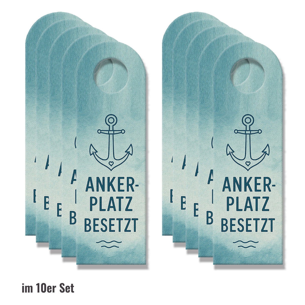 Anker maritim Türhänger Ankerplatz besetzt frei