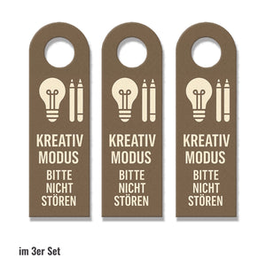 Glühbirne Kreativ-Modus Normalbetrieb Türhänger für Büro