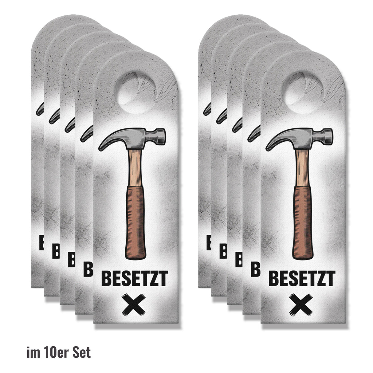 Besetzt Frei Hammer Schraubenschlüssel Türhänger für Werkstatt